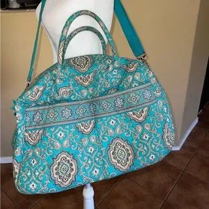 Vera Bradley 3-Piece Bag Set – Handbag, Backpack & Wristlet – Totally Turquoise Vera Bradley | Bags | Vera Bradley Totally Turquoise  main image 4